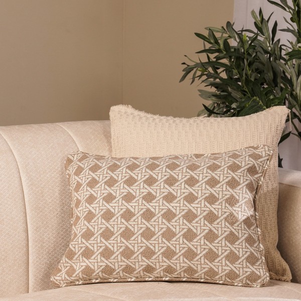 Riri Cushion Beige 35 X 50 cm  