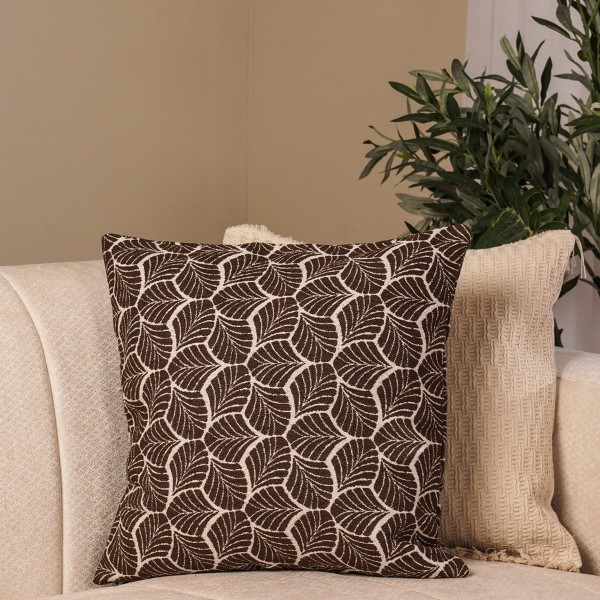 Hilly Cushion Brown 45 X 45 cm  