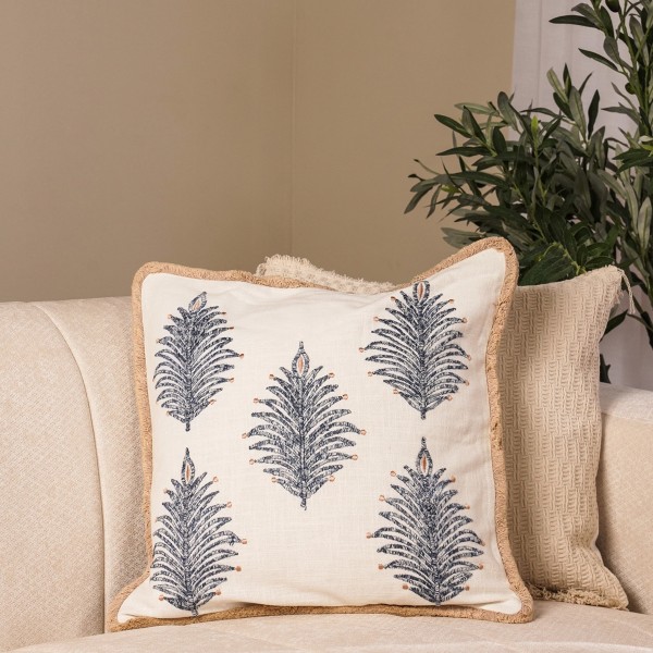 Aqua Cushion Blue 45 X 45 cm  