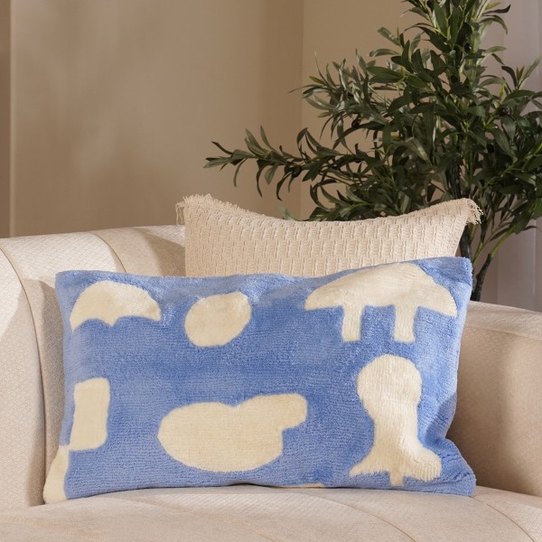 Alkout Cushion Blue 35 X 60 cm  