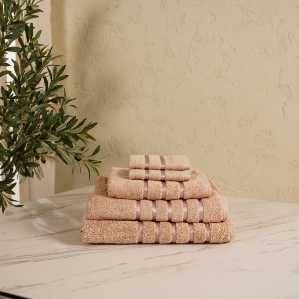 Lifestyle Towels Bundle 5 Pcs Mocha