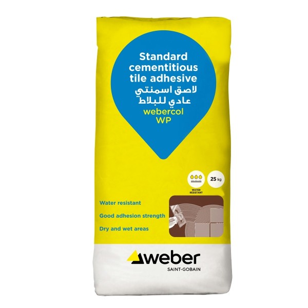 Webercol Wp Adhesive White 25Kg/Bag