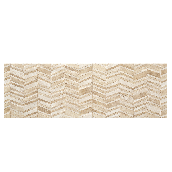 Bowland Decor Matt Ceramic Wall Tiles Beige 20X60 cm