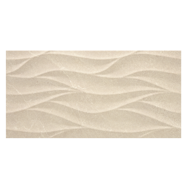 Bodo Decor Matt Ceramic Wall Tiles Beige 25X50 cm