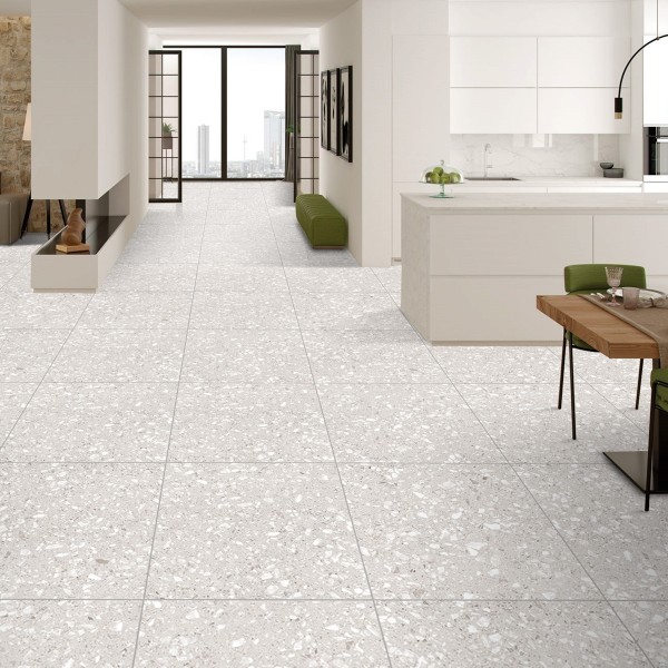 Tera1 Matt Porcelain Floor Tiles Grey 60X60 cm