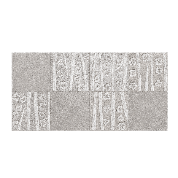 Frolic Ceramic Decor Tile Ash Grey 30X60 cm