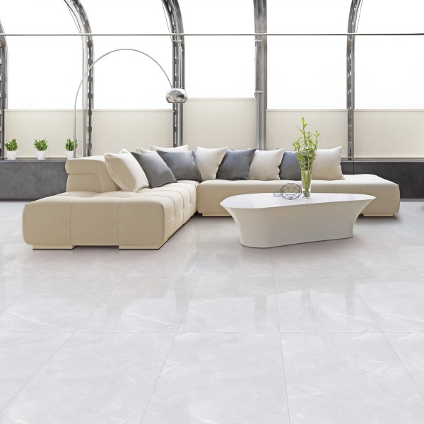Lux Polish Porcelain Floor Tiles Grey 60X120 cm