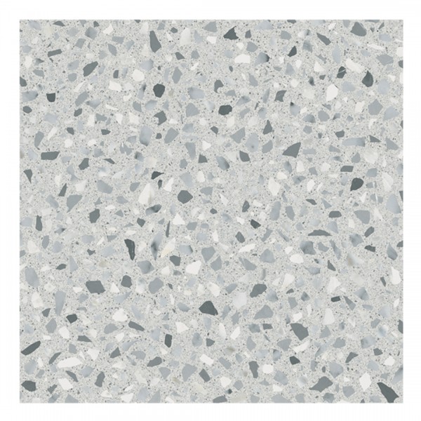 Cementmix Flake Porcelain Floor Tiles Light Grey 60X60 cm