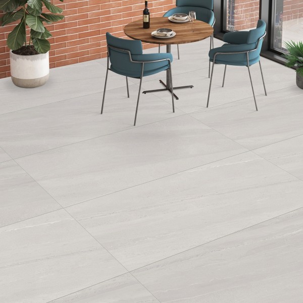 Berlington Porcelain Slabs Matt Grey 80X160 cm