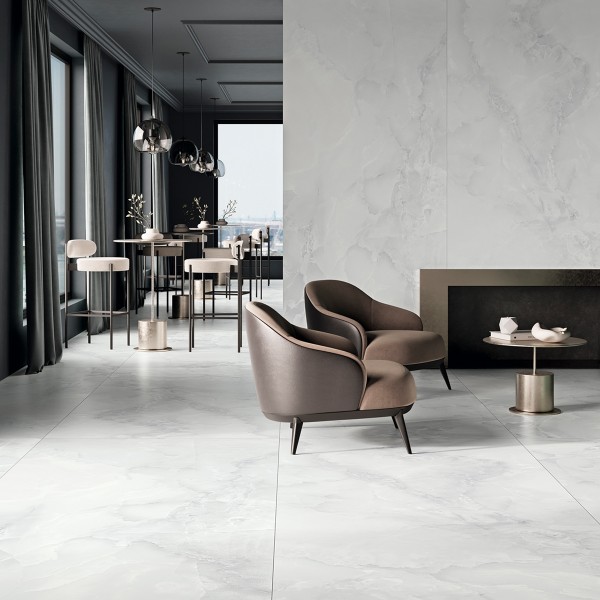 Bibury Porcelain Slab Matt White 120X280 cm