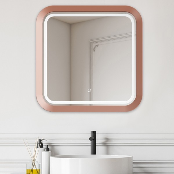Mizo Mirror with LED 60X60 cm