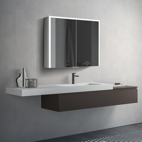 Tovo Landscape Mirror with LED 80X70 cm