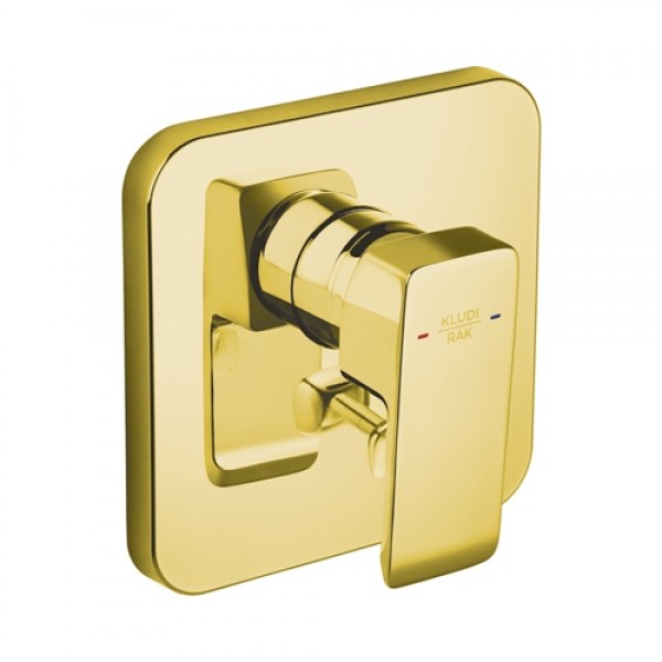 Profile Star Concealed Bath & Shower Mixer Gold