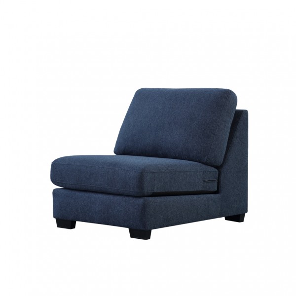 New Miami Modular Sofa 1-Seater Armless Blue