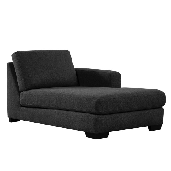 New Miami Modular Sofa Right Chaise Lounge Dark Grey