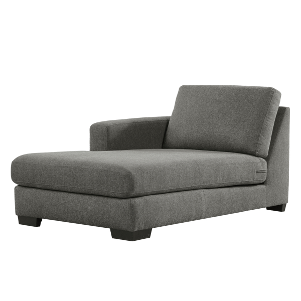 New Miami Modular Sofa Left Chaise Lounge Light Grey