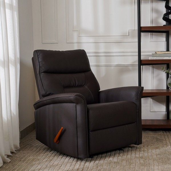 Daya Recliner Brown