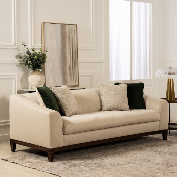 Ariena 3 Seater Beige
