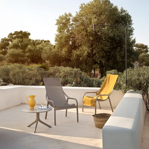 Sedia Net Lounge Tortora
