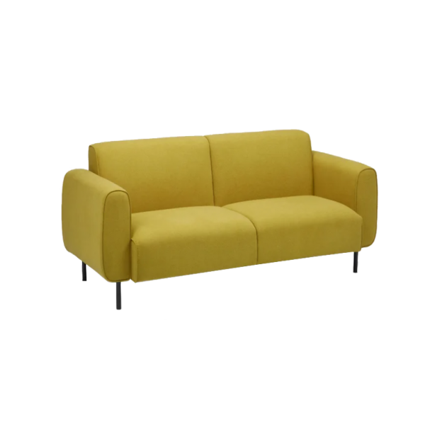 Polina 2 Seater Sofa Yellow