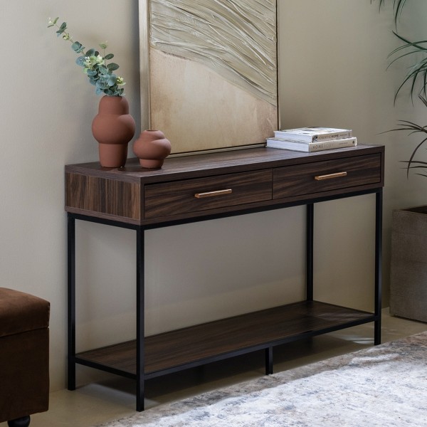 Toby Console Brown/Black