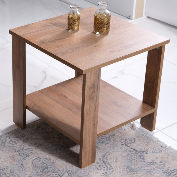 Stowy End Table Walnut