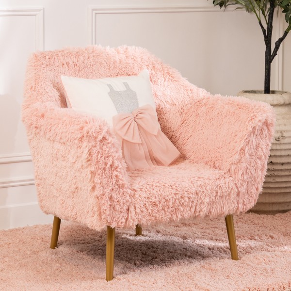 Vance Kids Armchair Pink