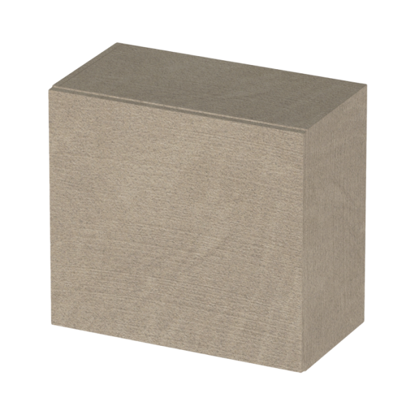 Infinity Cube 1 Door Cabinet Light Brown
