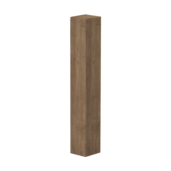 Infinity Floor Small Column Cabinet Walnut