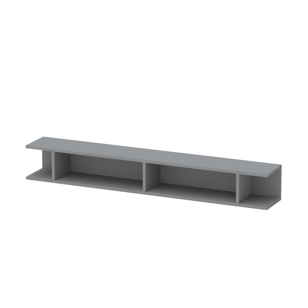 Infinity Horizontal/Vertical Shelves Grey