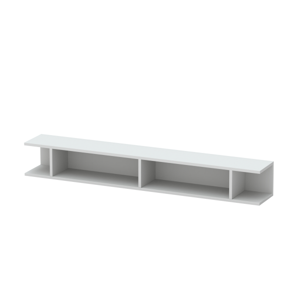 Infinity Horizontal/Vertical Shelves Light Grey