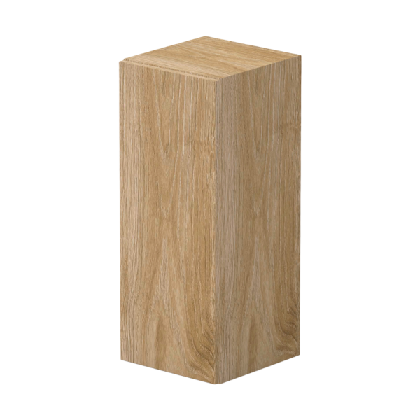 Infinity Small Column 1 Door Cabinet Oak