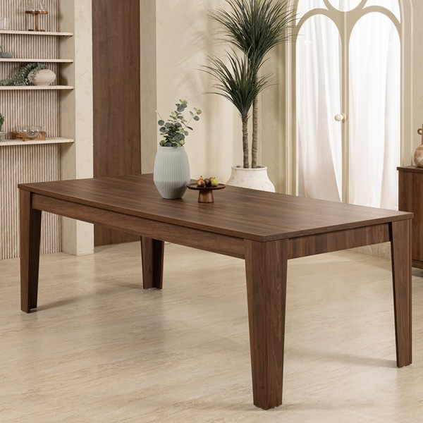 Alpha 8 Seater Dining Table Brown