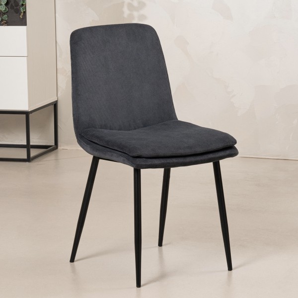 Becca Dining Chair Anthracite