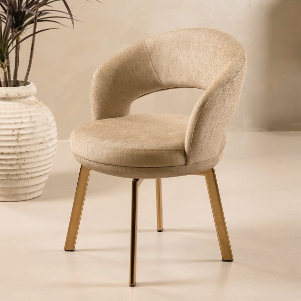 Tania Dining Chair Beige