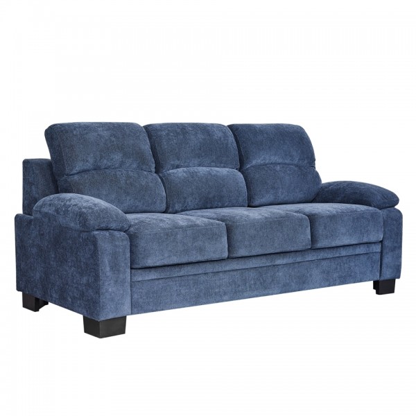 Perry 3 Seater Sofa Blue