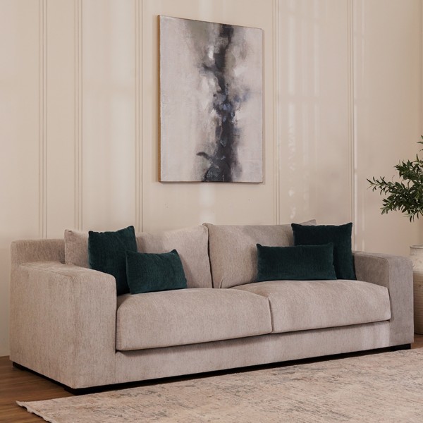 Dalton 3 Seater Sofa Grey