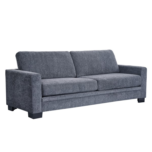 Alfred 3 Seater Sofa Dark Grey