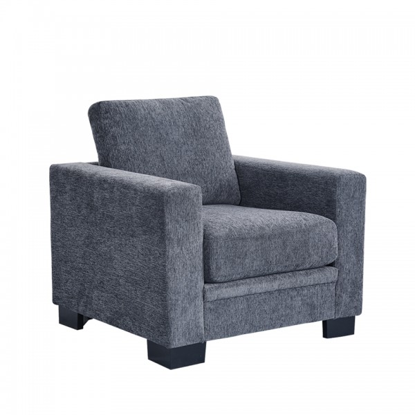 Alfred 1 Seater Sofa Dark Grey