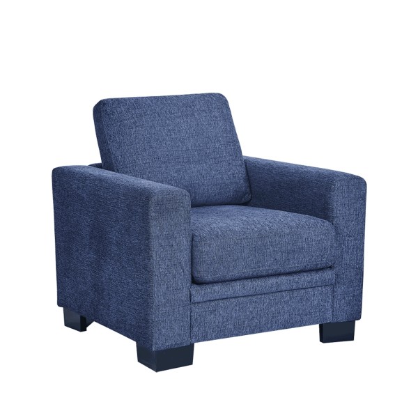 Alfred 1 Seater Sofa Blue