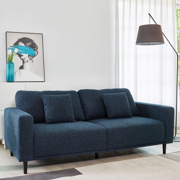 Genista 3 Seater Sofa Blue