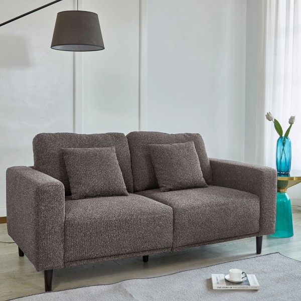 Genista 2 Seater Sofa Brown