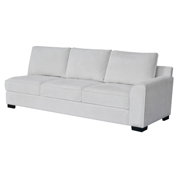 Drew 3 Seater Right Arm Sofa Beige
