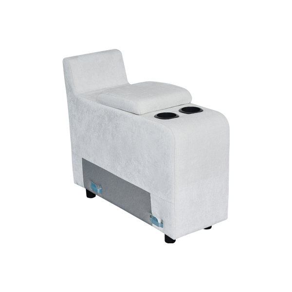 Drew Console with Cup Holder/Storage Beige