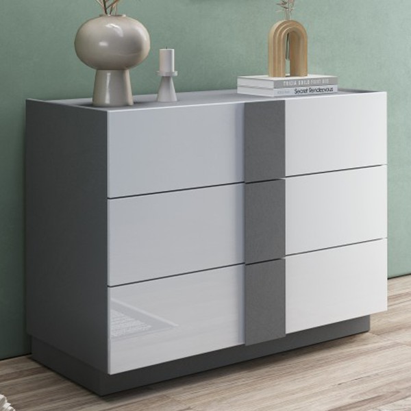New Jupiter Dresser Grey/White