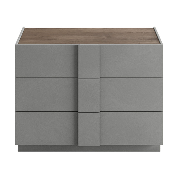 New Jupiter Dresser Grey/Walnut