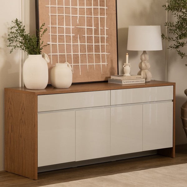 Arden Sideboard Oak/White