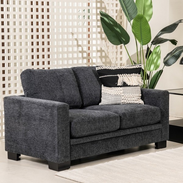 Alfred 2 Seater Sofa Dark Grey