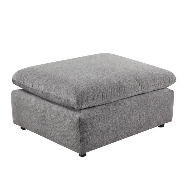 Mouj Ottoman Dark Grey