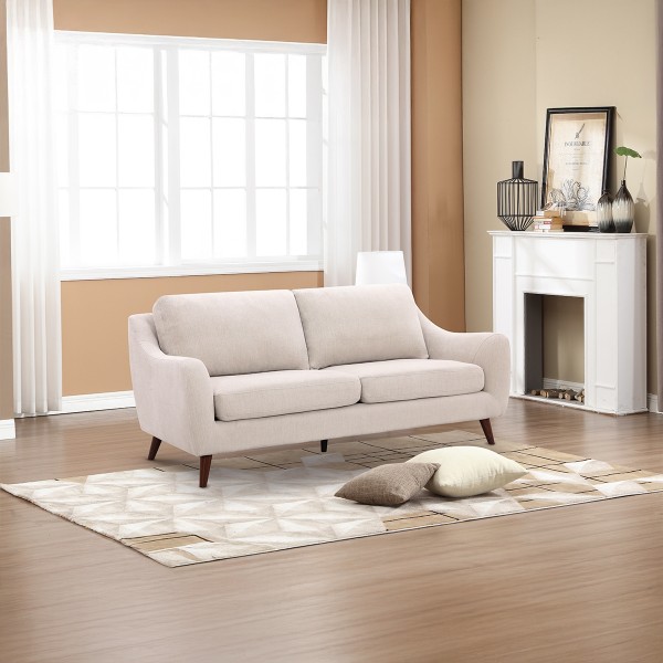 London 3 Seater Sofa Beige